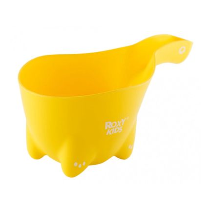 Roxy-Kids Ковшик для мытья головы Dino Scoop. Цвет лимонный