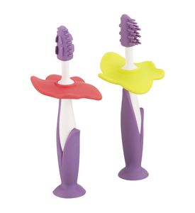 Roxy- Kids Набор: зубные щетки-массажеры для малышей (Цвет сиреневый)