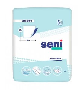 Гигиенические пеленки из распушенной целлюлозы Seni Soft 60*60 5 шт.