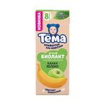ТЕМА Биолакт банан яблоко 3% 210г.