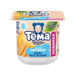Тема Биотворог Банан и вкус печенья 4 % 95г